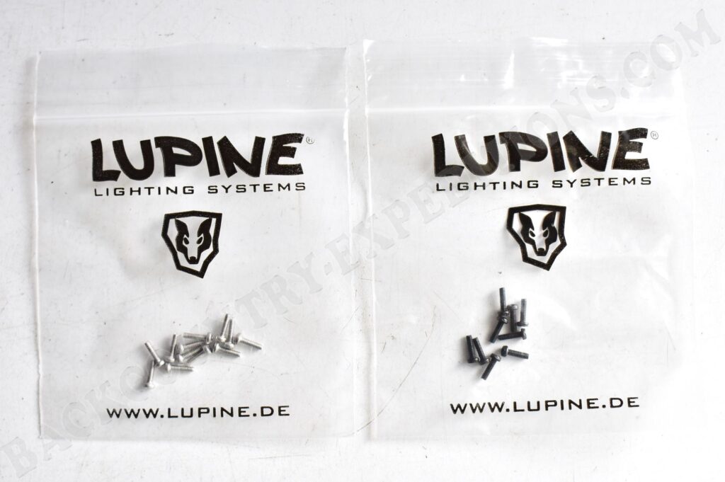 Lupine Rotlicht Schrauben