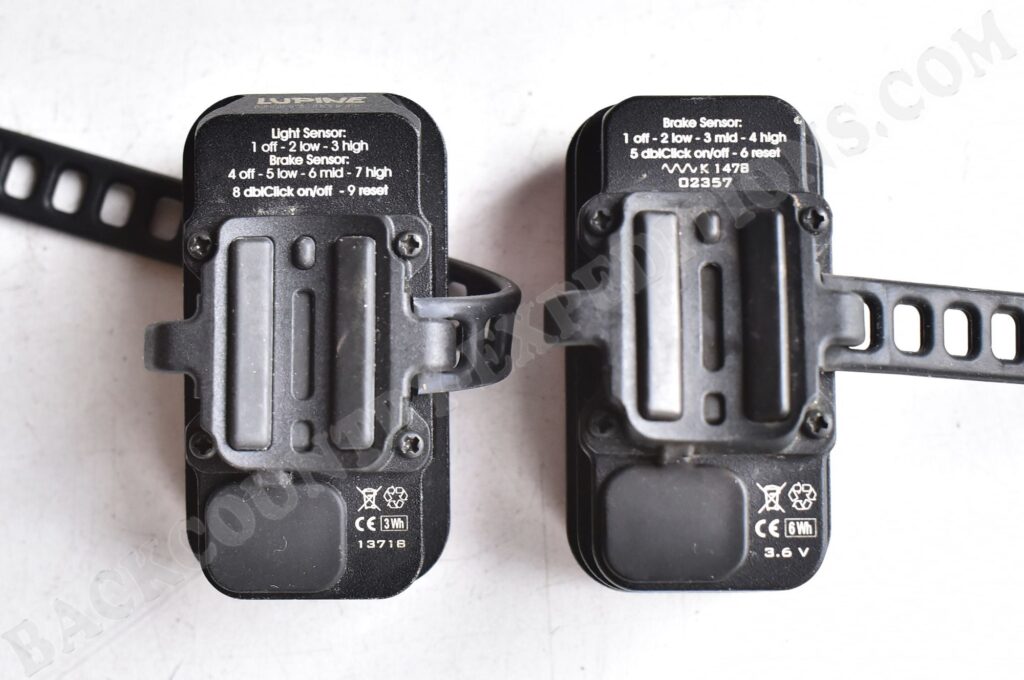 Lupine Rotlicht vs. Rotlicht MAX
