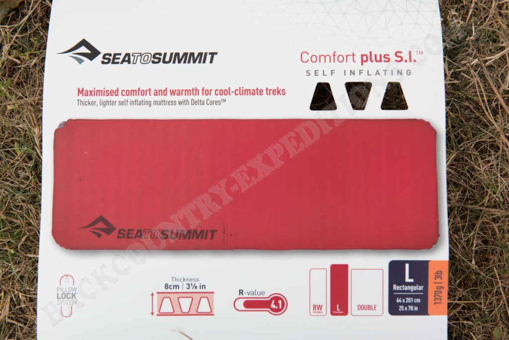 Sea to Summit Comfort Plus Self Inflating Mat Rectangular Large