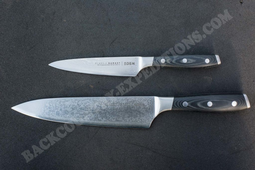 EDEN AUS-10 Damast Kitchen Knives