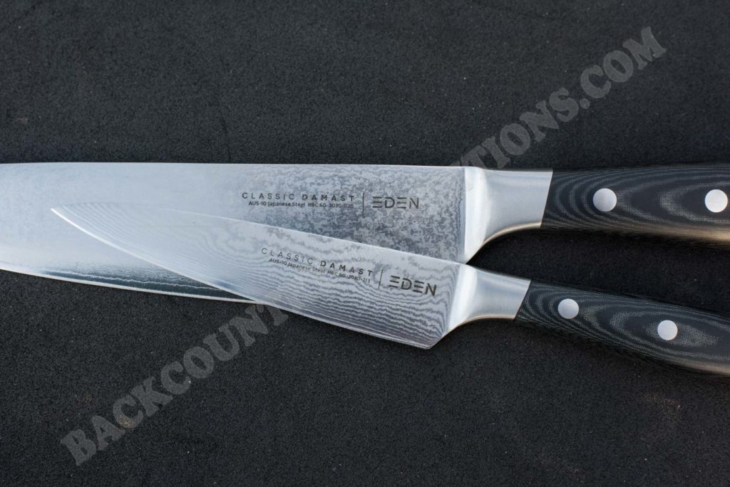 EDEN AUS-10 Damast Kitchen Knives