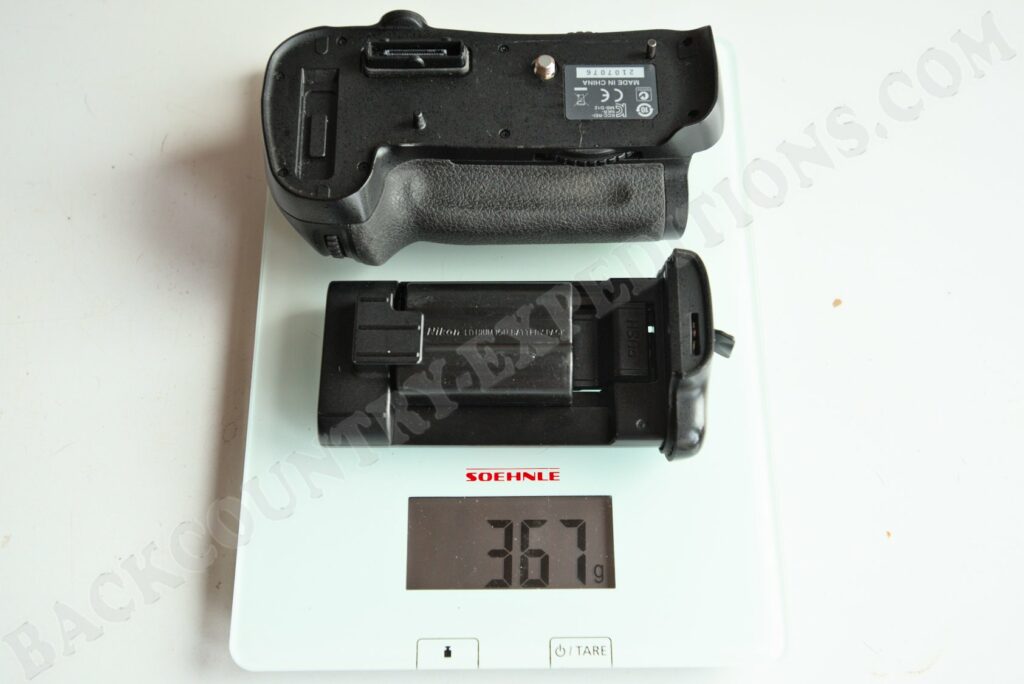 Nikon MB-D12 Gewicht Akku