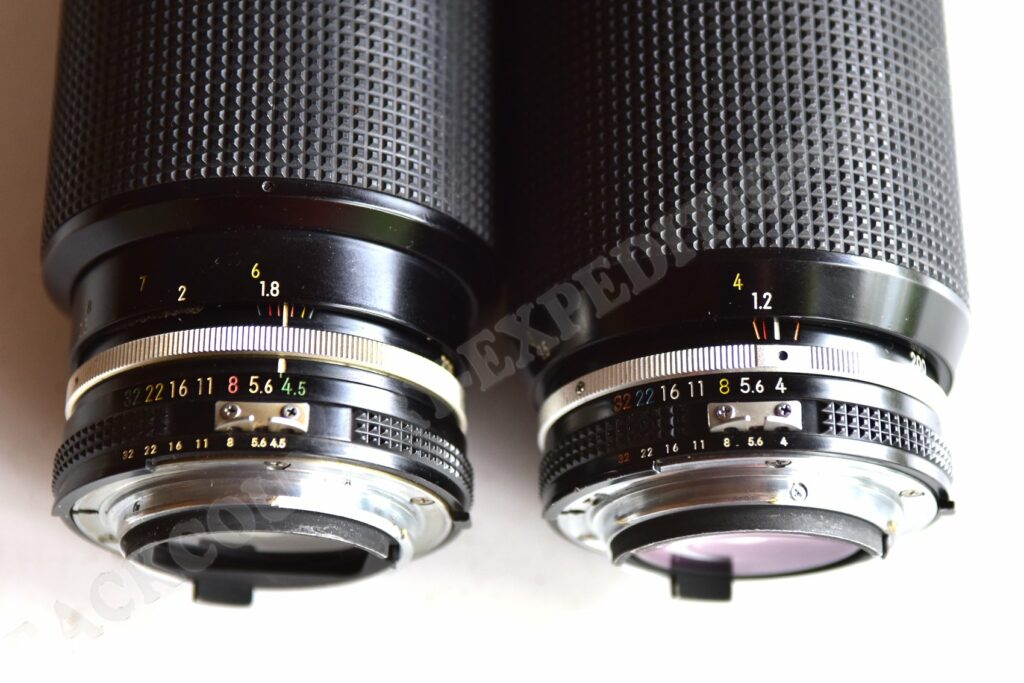 Ai Zoom-Nikkor 80-200mm f4.5 vs. Ai-S Zoom-Nikkor 80-200mm f4