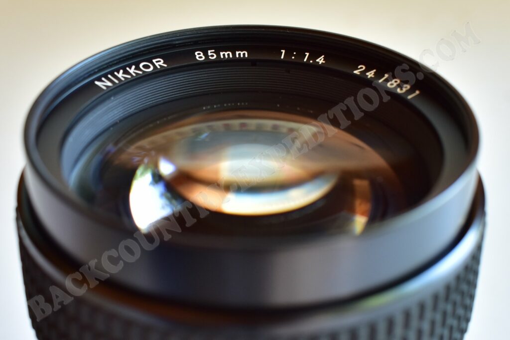 Ai-S Nikkor 85mm f1.4