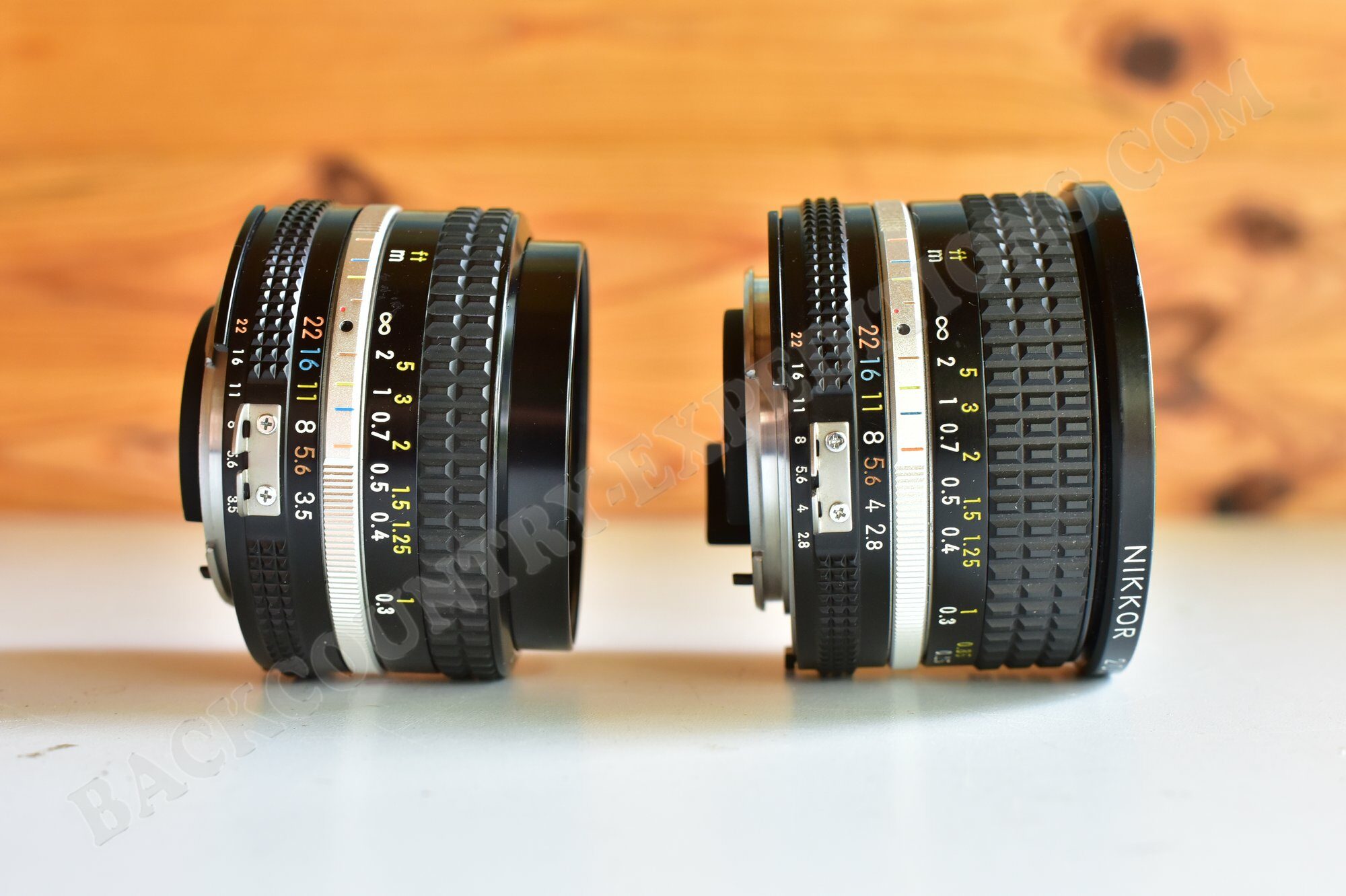 Nikon Ai-S Nikkor 20mm: f3.5 (1981) vs. f2.8 (1984) - Backcountry