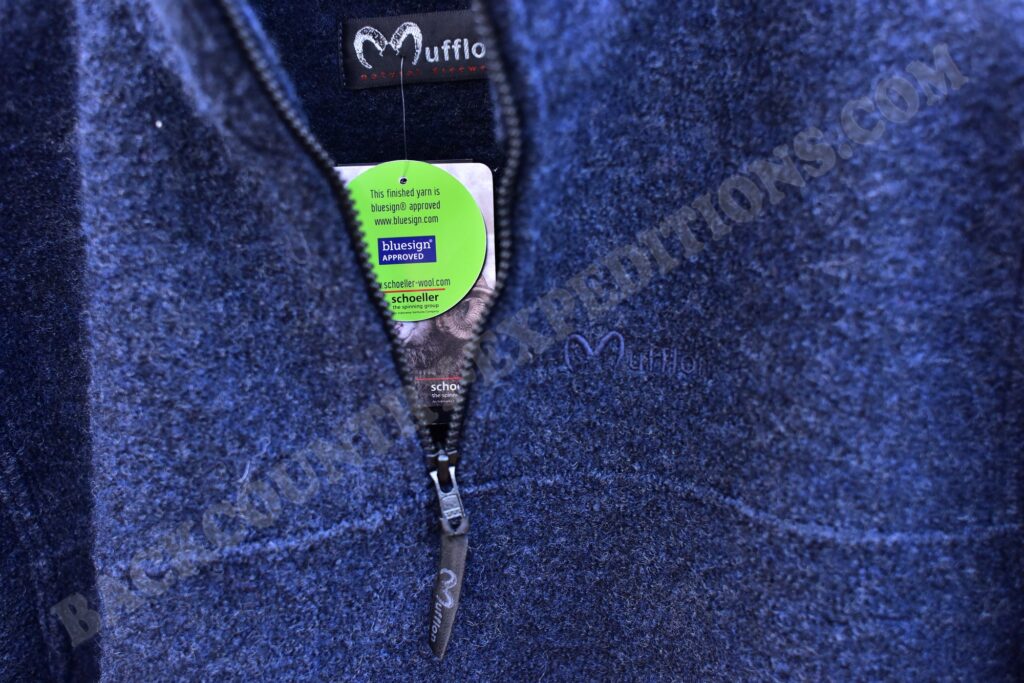 Mufflon W300 Zip II Nachtblau