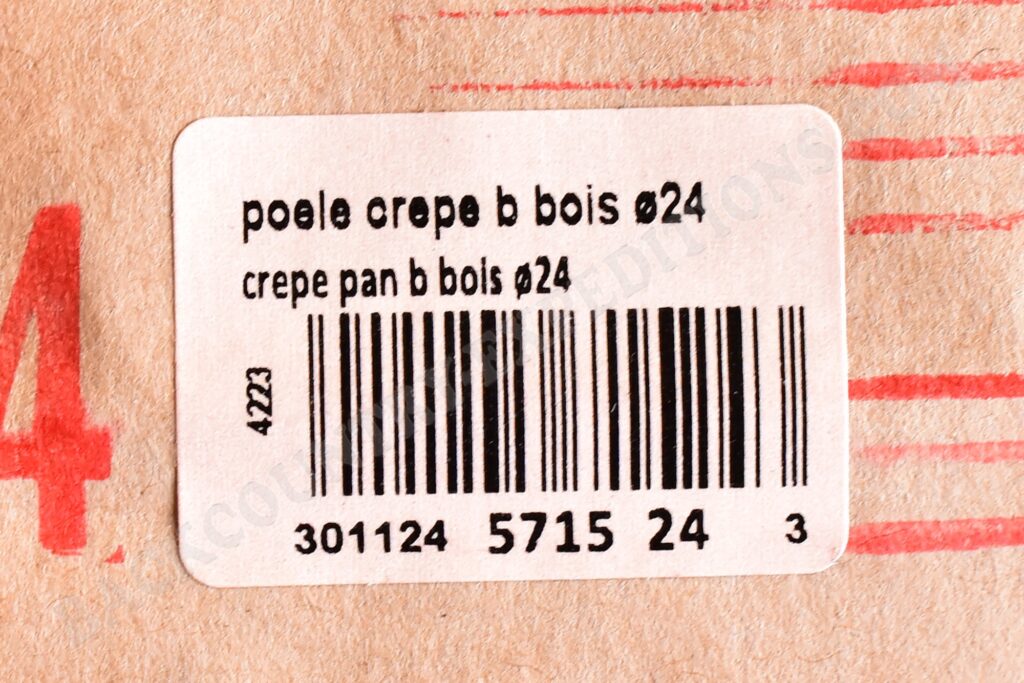 De Buyer Mineral B Bois 24cm Crepe Pfanne