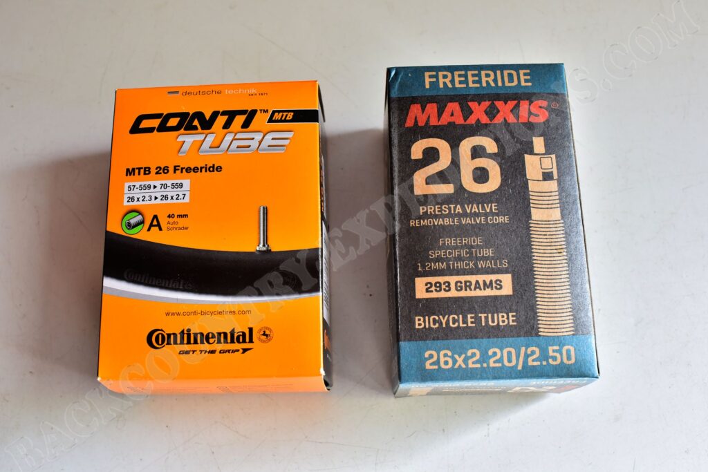 Continental Freeride vs. Maxxis Freeride