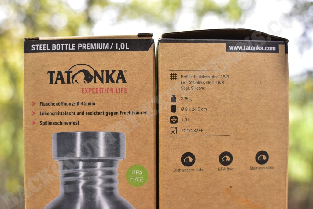 Tatonka Steel Bottle Premium 1,0l
