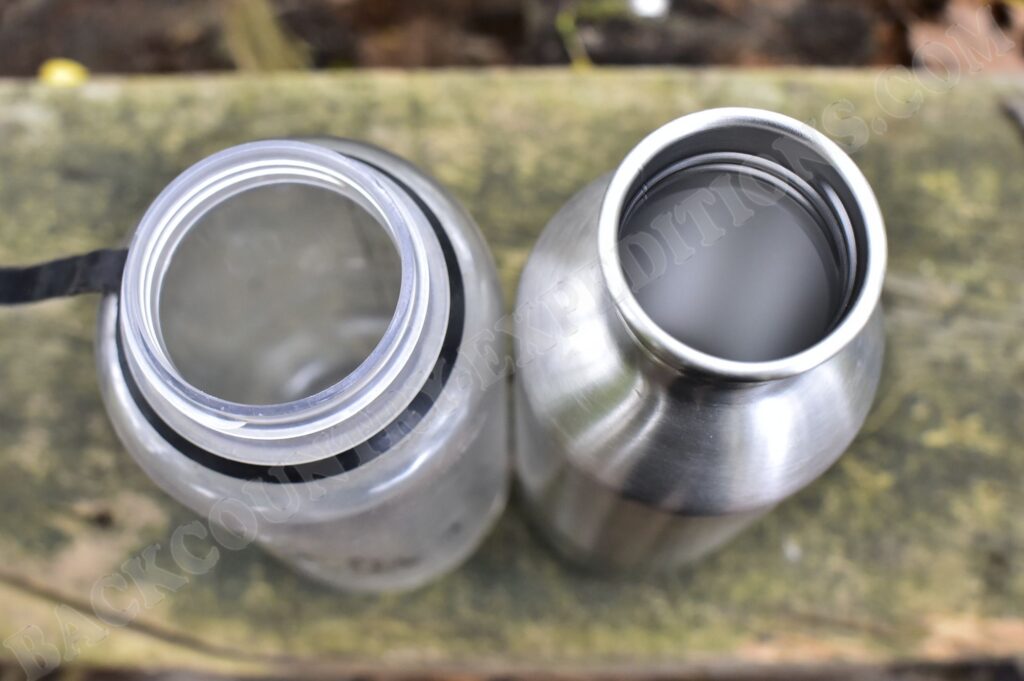 Tatonka Steel Bottle vs. Nalgene Everyday