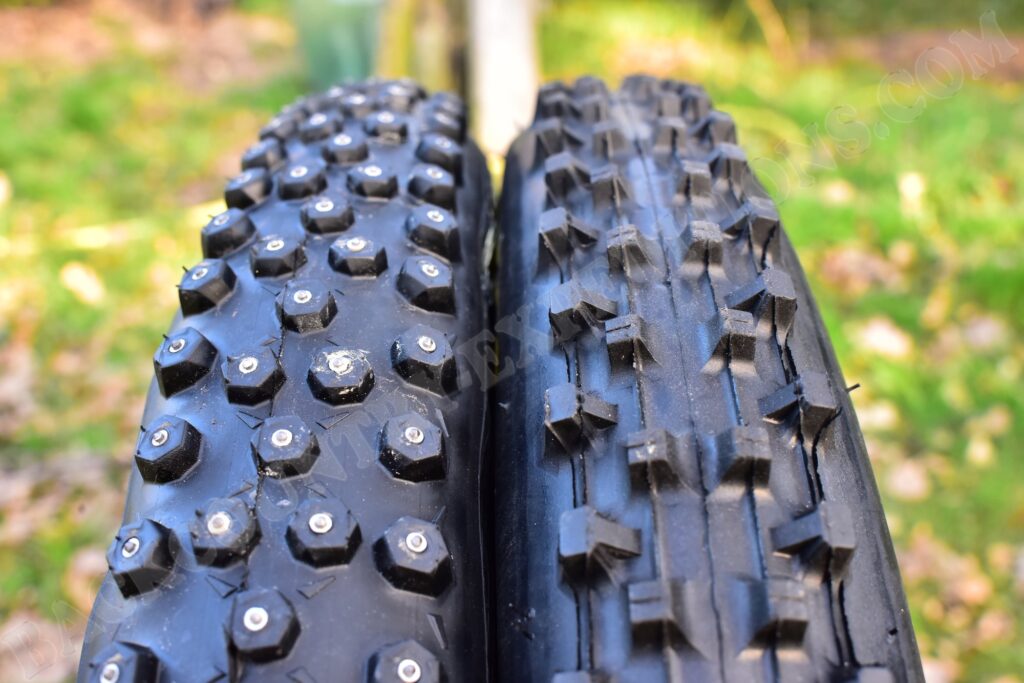 Schwalbe Ice Spiker Pro vs. Maxxis Wetscream
