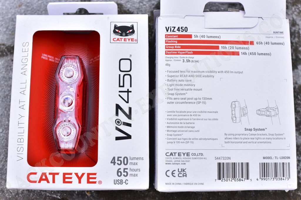 Cateye ViZ 450